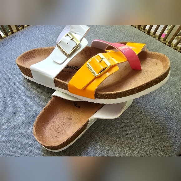 Birkenstock Sandals Size 46 With Toe Loop - Picture 4 of 5